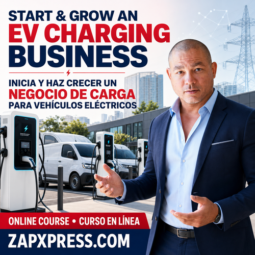 ZapXpress — Start & Grow an EV Charging Business (Online Course)